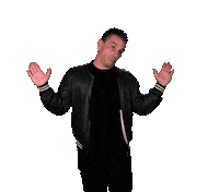 idk shrug Sticker by Sebastian Maniscalco