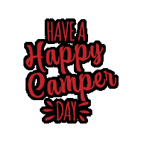 Camping Have A Nice Day Sticker by RV LIFE Pro
