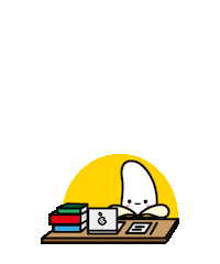 Work Working Sticker by bananarangdisenio
