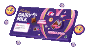 Cadbury_id love flower valentine chocolate Sticker