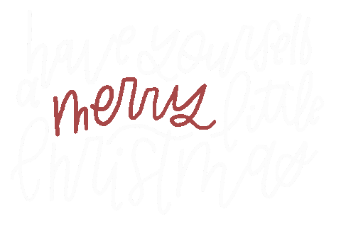 Have Yourself A Merry Little Christmas Sticker by Kelsey Davis