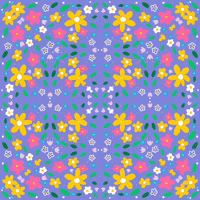 Flowers Kaleidoscope GIF by Daisy Lemon