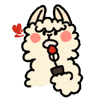 Lama Love Sticker by dreamgrem