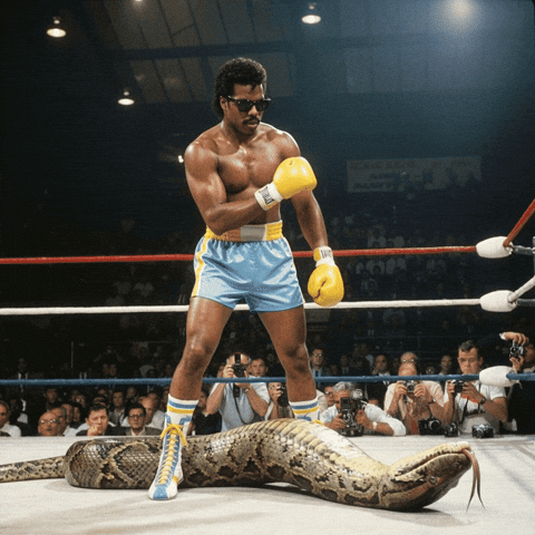 Muhammad Ali Knockout GIF by Jukebox Saints