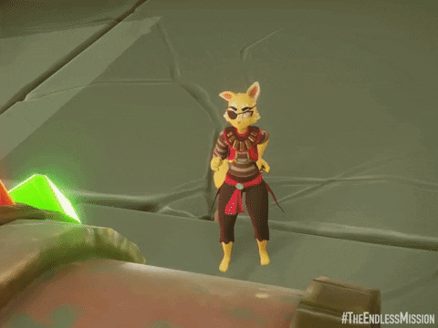 scared scaredy cat GIF by The Endless Mission