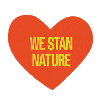 Love Nature Heart Sticker by Zappos