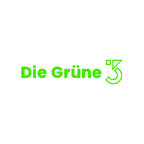 DieGruene3 work digital social media job Sticker