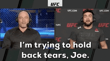 Tearing Happy Tears GIF by UFC