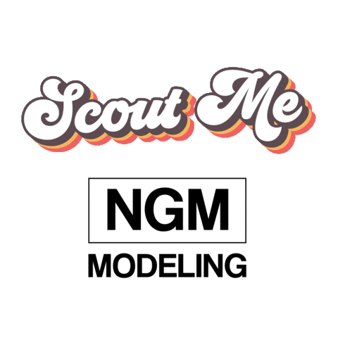 ngmmodeling model modeling ngm scoutme Sticker