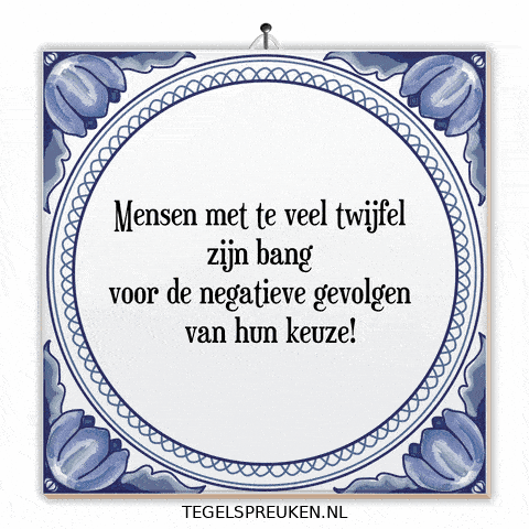 Bang Wijsheid GIF by Tegelspreuken.nl