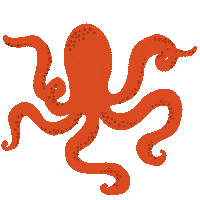 Octopus Sticker