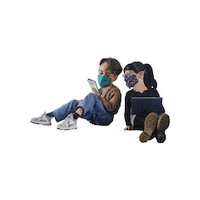 hausderschueler sitting munchen brainstorming ssv Sticker