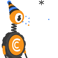 Happy Party Sticker by CryptoTab Browser