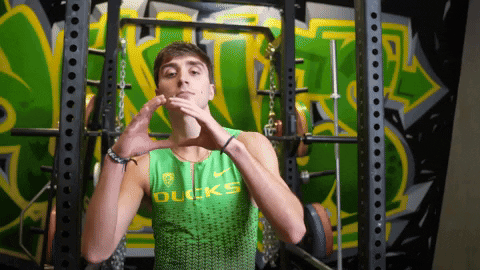 Track And Field GIF by GoDucks