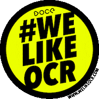 Welikeocr fitness workout running run Sticker