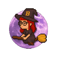 La Bruja Sticker by Raveloteca;