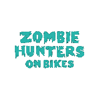 BelldoradoDE zombie zhob zombie hunters on bikes zombiehunter Sticker