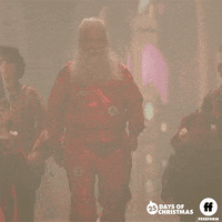 Santa Claus Dancing GIF by Freeform