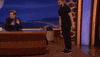 jamie dornan bow GIF by Team Coco