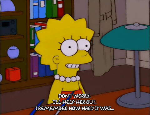 lisa simpson GIF