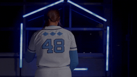 Softball Smile GIF by UNC Tar Heels