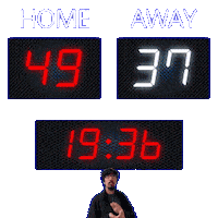 37 Away Sticker