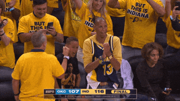 Nba Finals Clap GIF by NBA