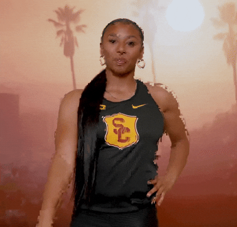 Track And Field GIF by USC Trojans