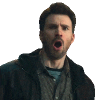 Chris Evans Wow Sticker by Red One Movie