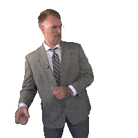 Point Click Here Sticker