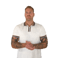 Unimpressed Clapping Sticker