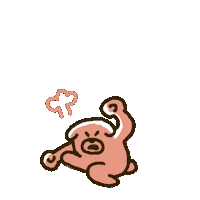 Angry Dog Sticker by takadabear