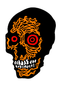 skull Sticker