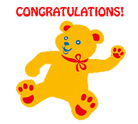 Happy Bear Sticker by Pustefix