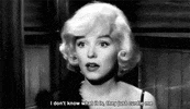marilyn monroe girl GIF by Maudit