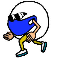 Taka Running Sticker