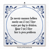 Water Humor GIF by Tegelspreuken.nl