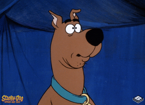 scooby doo dreaming GIF