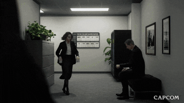 Walking Fbi GIF by CAPCOM
