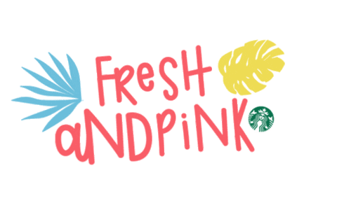 StarbucksChile giphyupload coffeelover pinkparadise starbuckschile Sticker