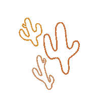 Cactus Desert Sticker