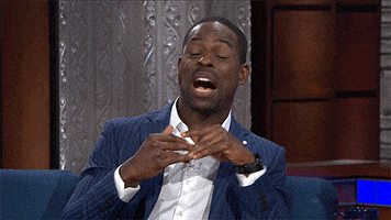 sterling k. brown nicole kiddman GIF by The Late Show With Stephen Colbert