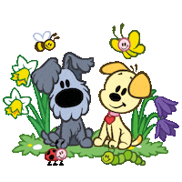 Summer Spring Sticker by Woezel & Pip