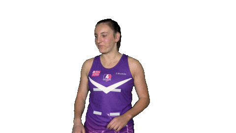 Lightning Netball Sticker by Loughborough Sport