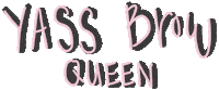 queen makeup Sticker by Boulder Brows