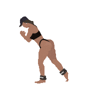 Sport Fitness Sticker by By Oriana Collection