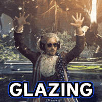 Glazing Over The Top GIF