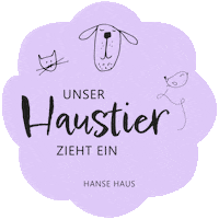 Pet Love Sticker by Hanse Haus