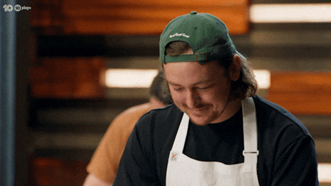 Laugh Laughing GIF by MasterChefAU