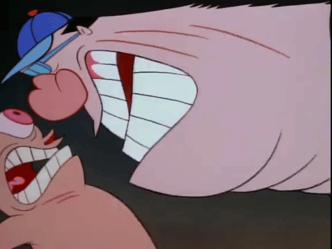 ren and stimpy nicksplat GIF